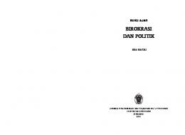 PDF (Buku Ajar Birokrasi dan Politik)