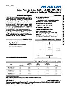 (PDF) Data Sheet - Maxim