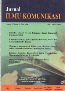 PDF (Jurnal ILMU KOMUNIKASI) - Universitas Diponegoro