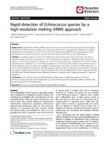 PDF - Parasites & Vectors