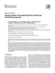 Pecan Nutshell Biocomposites