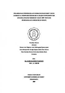 PELAKSANAAN PENGELOLAAN LIMBAH RUMAH SAKIT UMUM ...