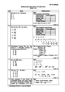 pembahasan soal-soal un th. 2011-2012