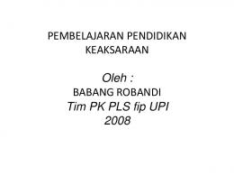 Pengertian KF - File UPI