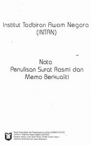 Penulisan Surat Rasmi