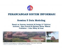 Perancangan Sistem Informasi