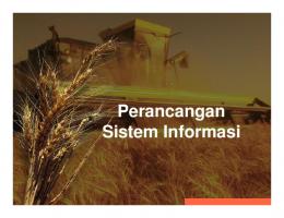 Perancangan Sistem Informasi