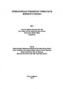 perbandingan perseroan terbatas di beberapa negara - Badan ...