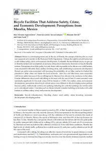 Perceptions from Morelia, Mexico - MDPI