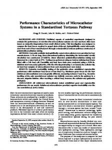 Performance Characteristics of Microcatheter ... - Semantic Scholar