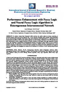 Performance Enhancement with Fuzzy Logic and