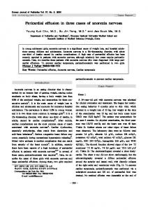 Pericardial effusion in three cases of anorexia ... - KoreaMed Synapse