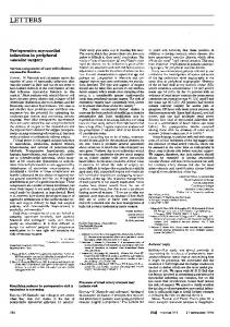 Perioperative myocardial infarction in peripheral vascular surgery