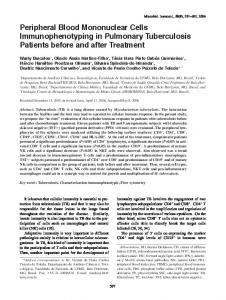 Peripheral Blood Mononuclear Cells ... - Wiley Online Library