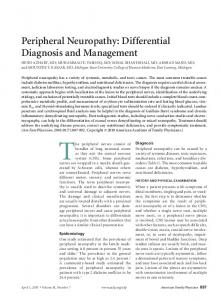 Peripheral Neuropathy: Differential Diagnosis and ... - Semantic Scholar