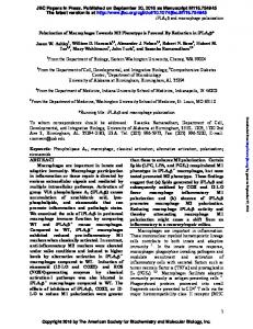 Peritoneal Macrophages