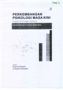 PERKEMBANGAN PSIKOLOGI MASA KlNl