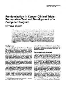 Permutation Test and Development of a