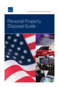 Personal Property Disposal Guide