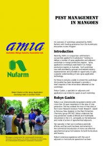 Pest Management in Mangoes - Nufarm