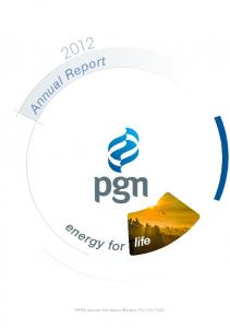 PGN Annual Report 2012