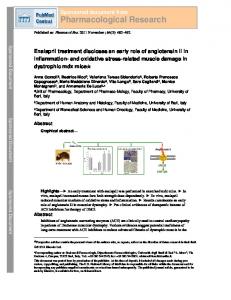 Pharmacological Research - BioMedSearch