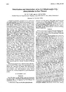 phenylalanine in Rat Tissues