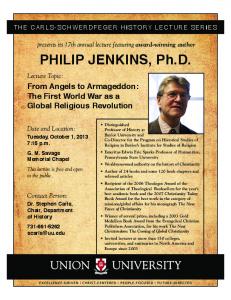 PHILIP JENKINS, Ph.D.