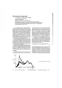 Phonon spectrum of copper oxide - JETP