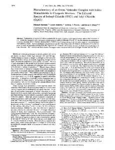 Photochemistry of an ozone molecular complex with iodine