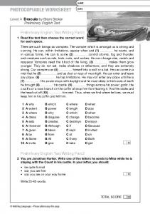 PHOTOCOPIABLE WORKSHEET - Disal Editora