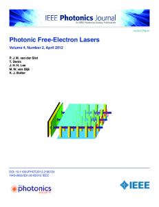 Photonic Free-Electron Lasers - IEEE Xplore