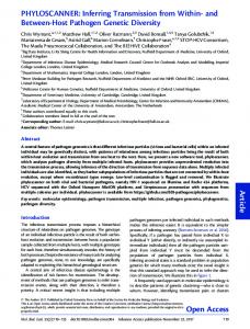 PHYLOSCANNER - Oxford University Press