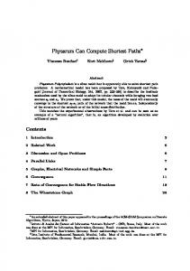 Physarum Can Compute Shortest Paths