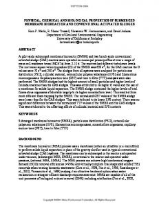 Physical, Chemical and Biological Properties of ... - CiteSeerX