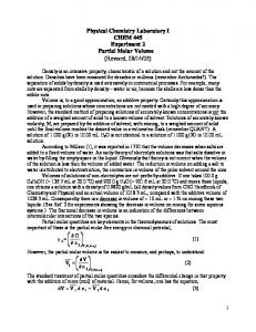 Physical Chemistry Laboratory