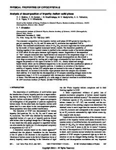 PHYSICAL PROPERTIES OF CRYOCRYSTALS