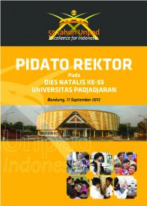 Pidato Rektor pada Dies ke 55 Unpad