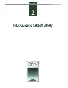 Pilot Guide to Takeoff Safety