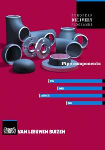 Pipe components - Grupo Pinto & Cruz