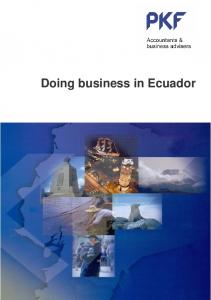 PKF Doing Business in Ecuador