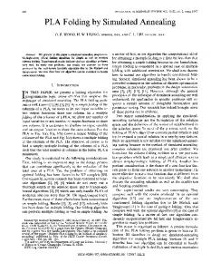 PLA folding by simulated annealing - IEEE Xplore