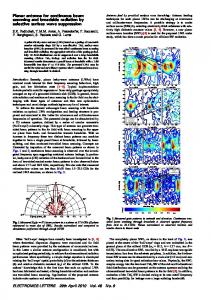 Planar antenna for continuous beam scanning and ... - IEEE Xplore