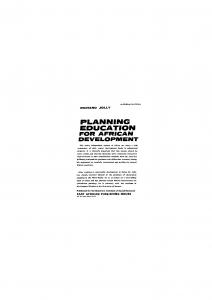 planning education - CiteSeerX