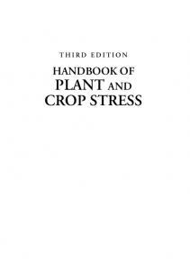 plant and crop stress