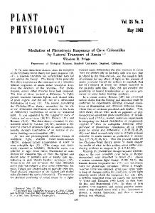 PLANT P HYSIOLO GY May 1963 - NCBI