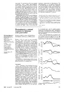 Plasmapheresis: a rational treatment for fulminant acute ... - Europe PMC