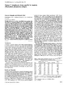 (Plasmodium falciparum) antigens - NCBI