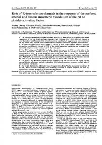 platelet-activating factor - NCBI