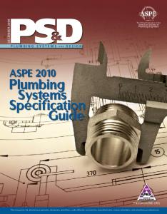 PLUMBING SYSTEMS AND DESIGN